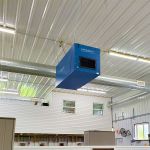 Air-Vac Systems M25UV air filtration system installed in animal facility